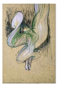 Quadro famoso Henri de Toulouse-Lautrec - Studio per Loie Fuller