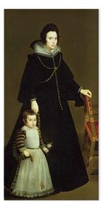 Quadro famoso Diego Velázquez - Doña Antonia de Ipenarrieta y Galdós