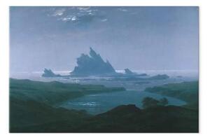 Riproduzione quadro Caspar David Friedrich - Scogliera sulla spiaggia