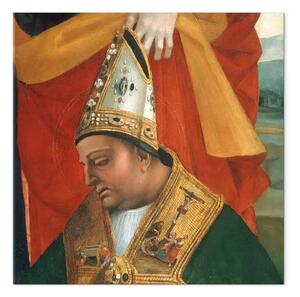 Riproduzione Luca Signorelli - Maria col Bambino e Trinità, Arcangeli e Santi