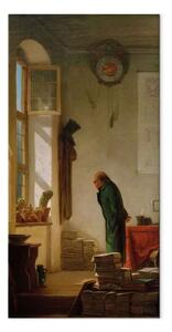 Riproduzione Carl Spitzweg - L'amante dei cactus