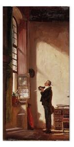 Quadro famoso Carl Spitzweg - Lo Scriba