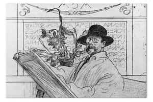 Quadro famoso Carl Larsson - 1908