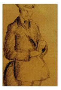 Riproduzione quadro August Macke - Autoritratto