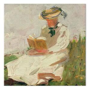 Riproduzione Franz Marc - Donna Che Legge All'aperto