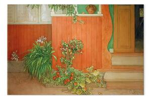 Quadro famoso Carl Larsson - Suzanne in veranda