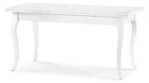 MARLON - tavolo da pranzo allungabile in legno massello 85x160 con 2 allunghe