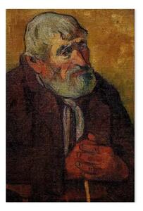 Quadro famoso Paul Gauguin - Il vecchio con il bastone