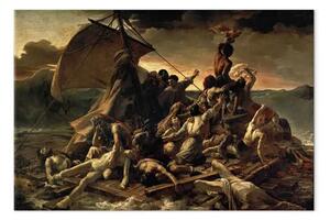 Riproduzione Théodore Géricault - La zattera della Medusa