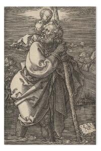 Quadro famoso Albrecht Dürer - San Cristoforo