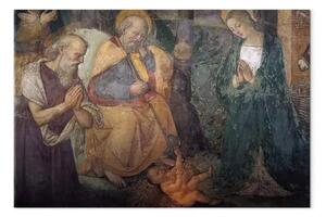 Quadro famoso Pinturicchio - L'adorazione di Gesù Bambino
