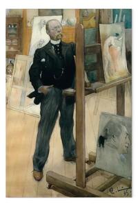 Riproduzione Carl Larsson - Autoritratto