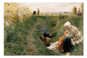 Riproduzione Anders Zorn - Il nostro pane quotidiano