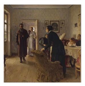 Riproduzione Ilya Repin - Inaspettatamente