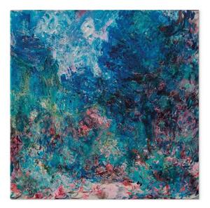 Riproduzione quadro Claude Monet - La maison de l'artiste vue du jardin aux roses