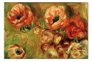 Riproduzione quadro Pierre-Auguste Renoir - Gli anemoni