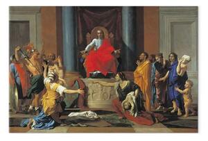 Riproduzione quadro Nicolas Poussin - Il giudizio di Salomone