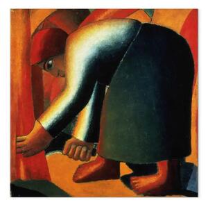 Quadro famoso Kazimir Malevich - Donna Taglio