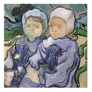 Riproduzione Vincent Van Gogh - Due bambine