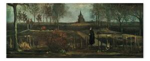 Riproduzione Vincent Van Gogh - Orto parrocchiale