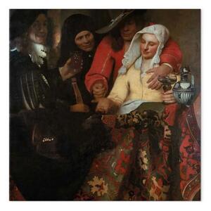 Quadro famoso Jan Vermeer - La Procacciatrice