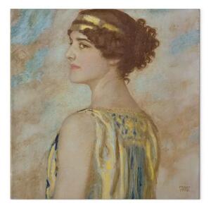 Riproduzione quadro Franz von Stuck - La figlia Maria come greca