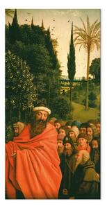 Riproduzione Jan Van Eyck - I pellegrini