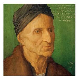Riproduzione quadro Albrecht Dürer - Ritratto del pittore di Norimberga Michale Wolgemut