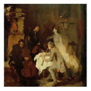 Riproduzione Wilhelm Leibl - Studio concertistico