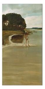 Riproduzione quadro Max Klinger - Der pinkelnde Tod