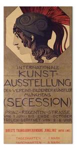 Riproduzione quadro Franz von Stuck - F.v.Stuck / Manifesto Int. Mostra d'Arte