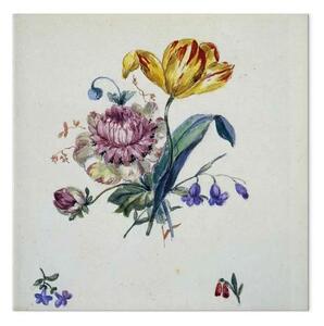 Riproduzione Georg Friedrich Kersting - Mazzo di fiori