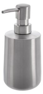 Dispenser per sapone color argento opaco in acciaio inox 450 ml – Orion