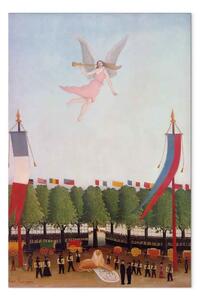 Riproduzione Henri Rousseau - La Liberté invita gli artisti a partecipare alla 22ª mostra di artisti indipendenti