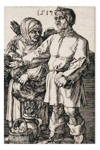 Riproduzione quadro Albrecht Dürer - Contadini al mercato