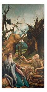 Riproduzione Matthias Grünewald - Sant'Antonio con l'eremita, Paolo