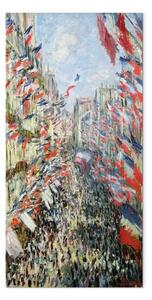 Riproduzione Claude Monet - La Rue Montorgueil, Parigi, Festa di Giugno