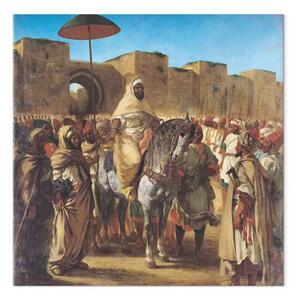 Riproduzione quadro Eugène Delacroix - Muley Abd-ar-Rhaman