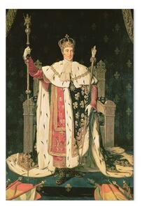 Riproduzione quadro Jean-Auguste-Dominique Ingres - Ritratto di Carlo X
