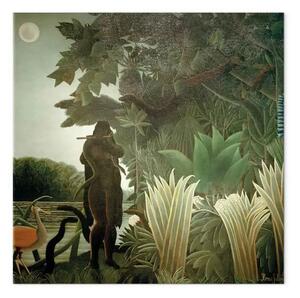 Riproduzione Henri Rousseau - L'incantatore di serpenti