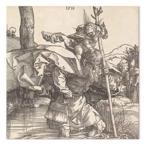 Quadro famoso Albrecht Dürer - San Cristoforo