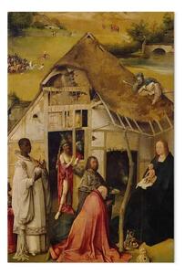 Riproduzione quadro Hieronymus Bosch - Adorazione dei Re Magi