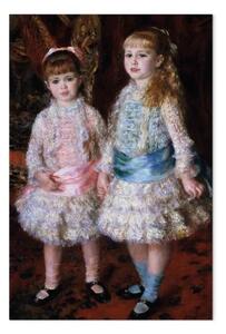 Riproduzione quadro Pierre-Auguste Renoir - Rosa e blu o, Le ragazze di Cahen d'Anvers
