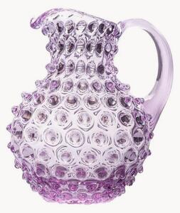 Brocca in vetro soffiato Paris Hobnail