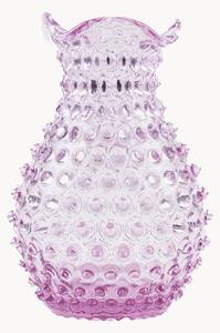 Vaso in vetro soffiato Hobnail Blonde, alt. 21 cm