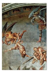 Quadro famoso Luca Signorelli - I dannati
