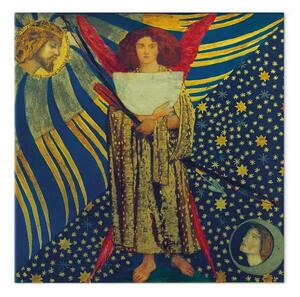Quadro famoso Dante Gabriel Rossetti - Dantis Amore