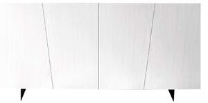 BYRON - madia moderna in abete spazzolato con 4 ante 180x50x87