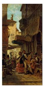 Riproduzione quadro Carl Spitzweg - Cantanti di strada italiani