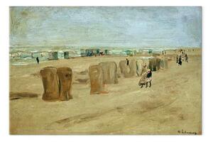 Riproduzione Max Liebermann - Strandbild a Noordwijk